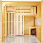 Vogelperspektive Gartensauna Casa 1