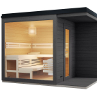 Infraworld Aussensauna Casa 3 in anthrazit