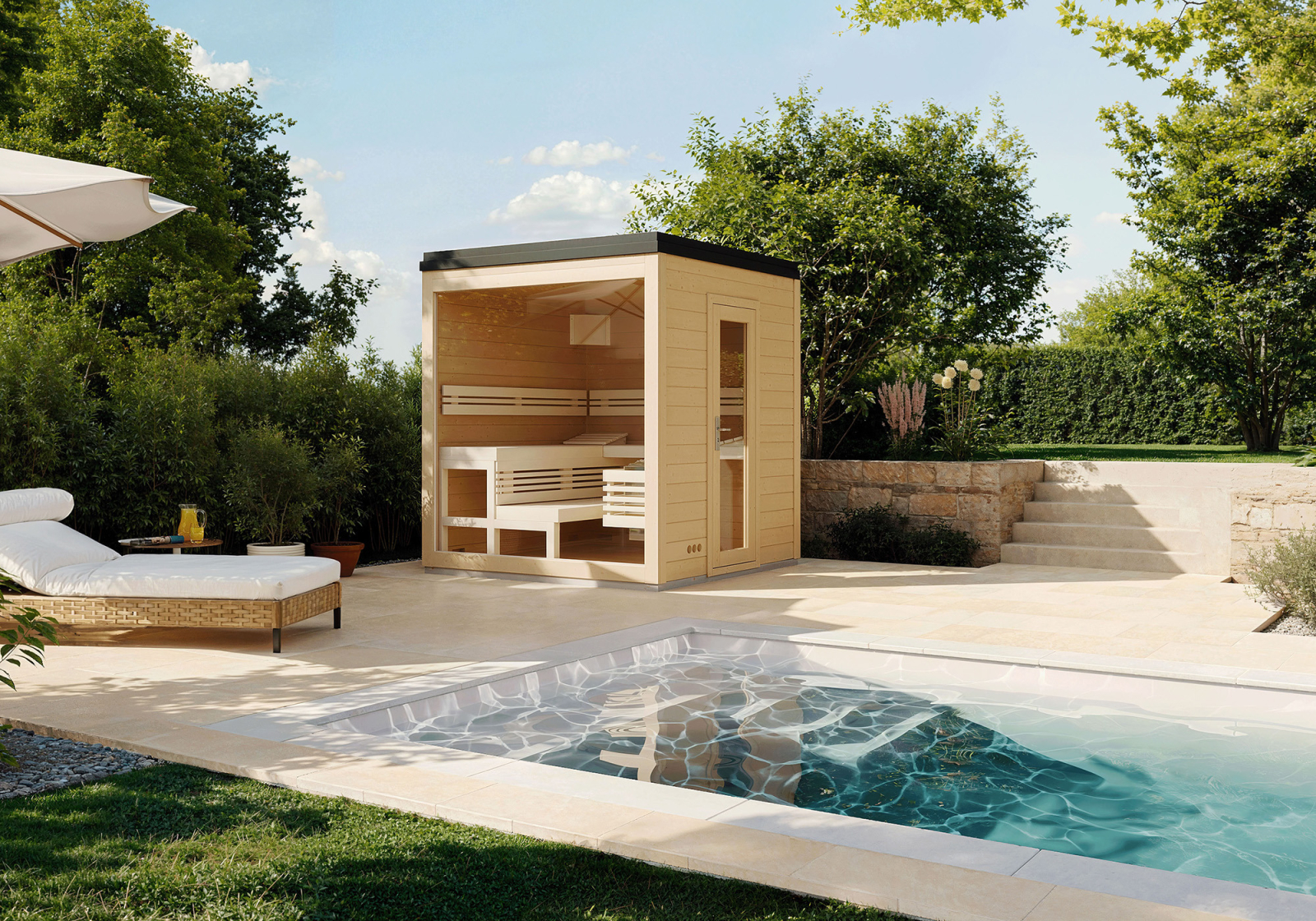 Casa garden sauna